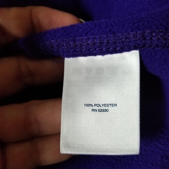 Land's End quarter zip fleece jacket - Picture 5 of 6